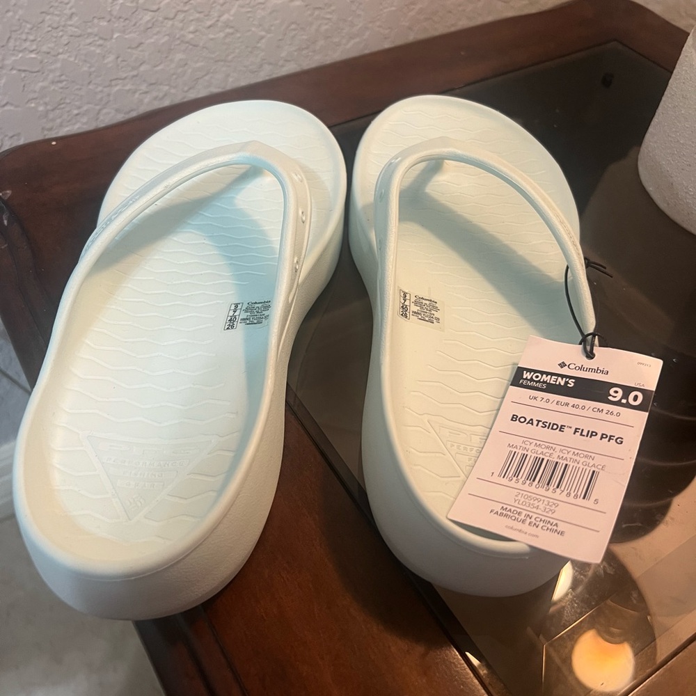 Columbia women’s boatside flip flops size 9. (NWT!!!) - Picture 3 of 6